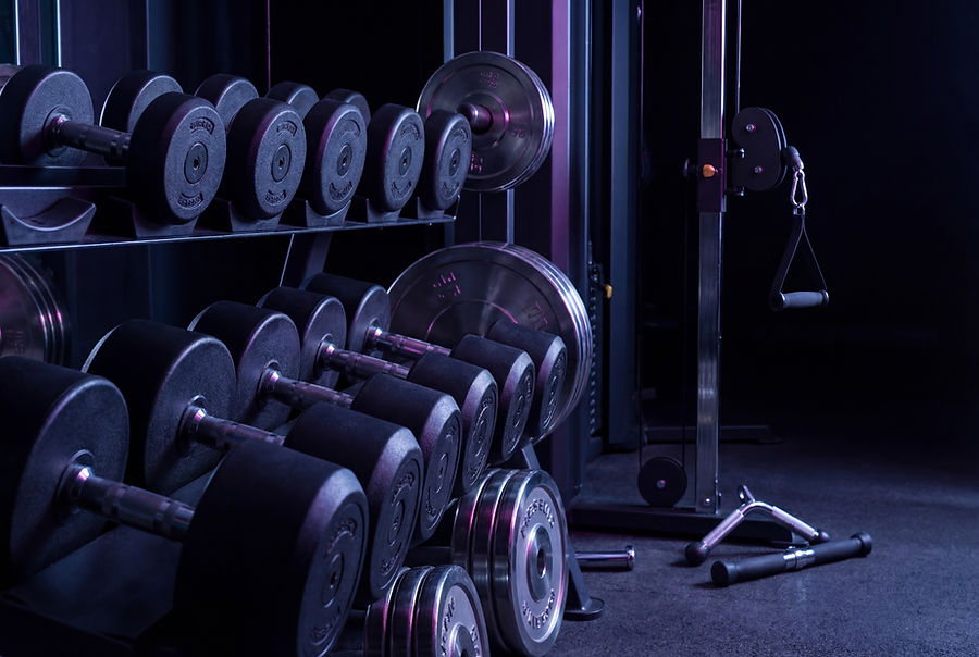 Gym Equipment Display