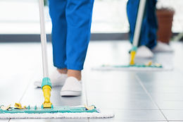 Cleaning with a Mop