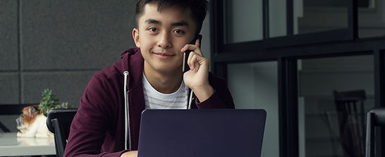 Student Calling on the Phone