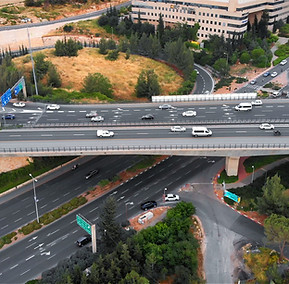Highway Overpass View