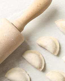Rosyjskie domowe ravioli