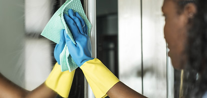 Cleaning Glass Surface