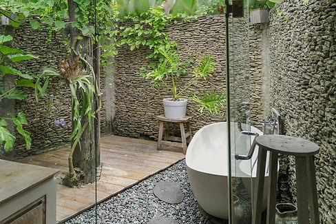 outdoor bathroom
