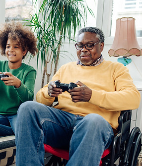 Playing Games with Grandpa