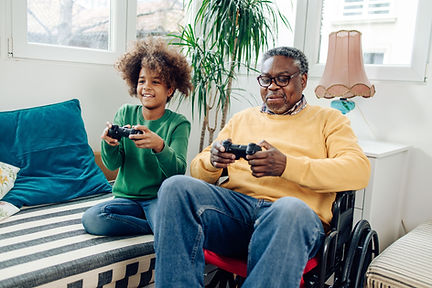 Playing Games with Grandpa