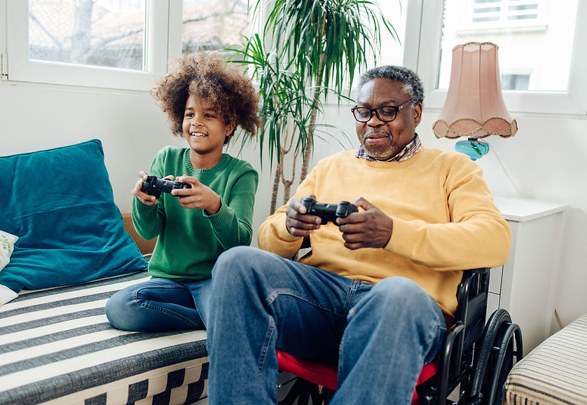 Family Playing Games