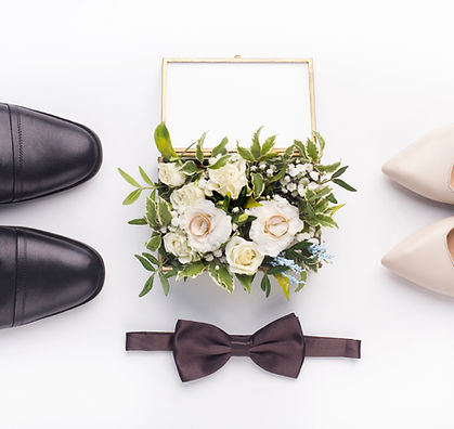 Wedding Accessories Flatlay