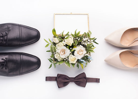 Wedding Accessories Flatlay