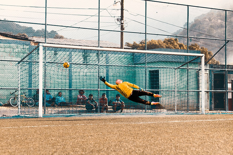 Goalkeeper Diving Save