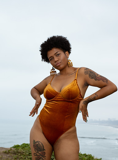 Woman in Swimsuit