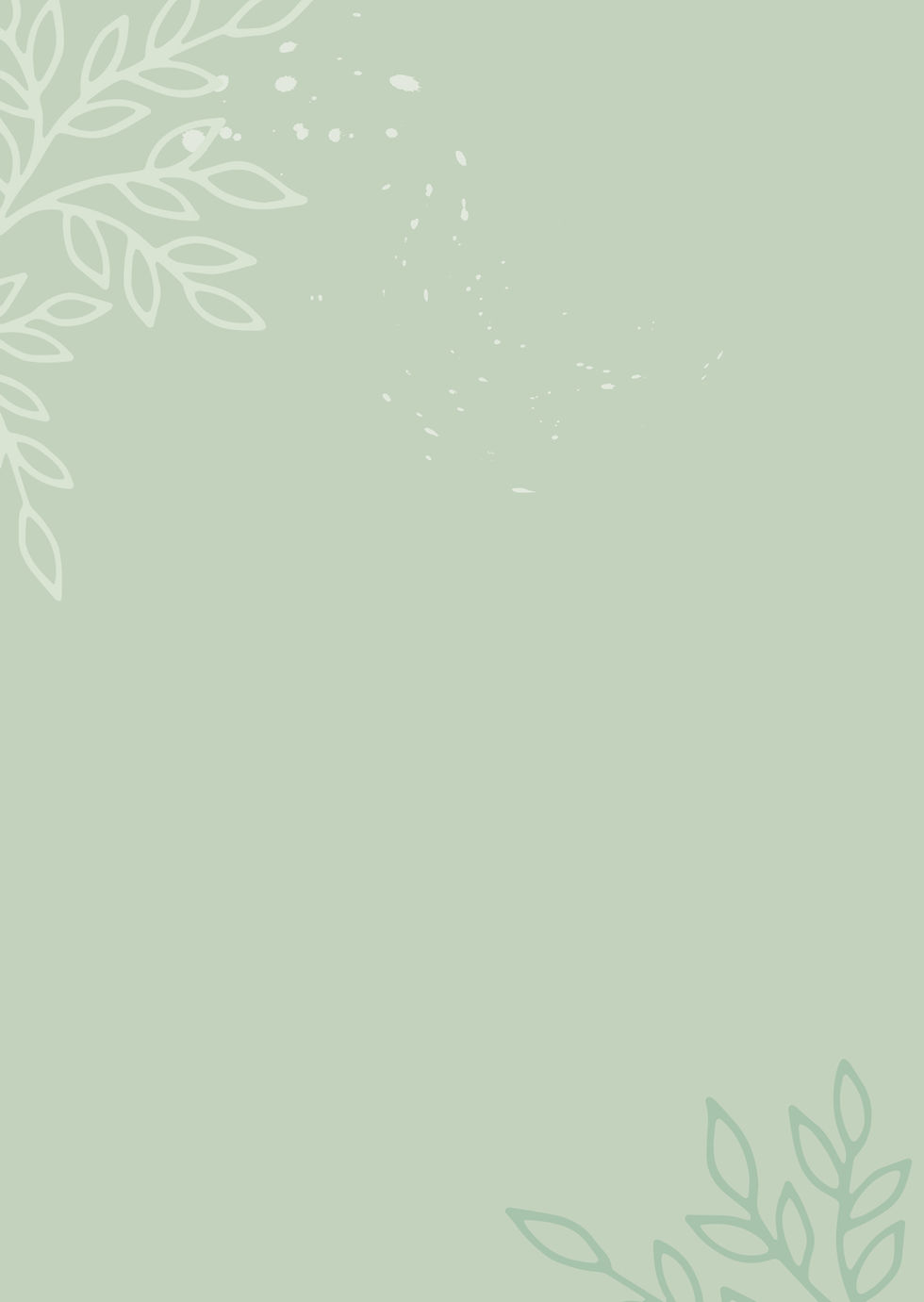 Floral Green Background