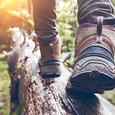 Hiking Boots Outdoors