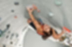 Kletterwand Von oben gesehen
