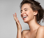 A Woman Laughing