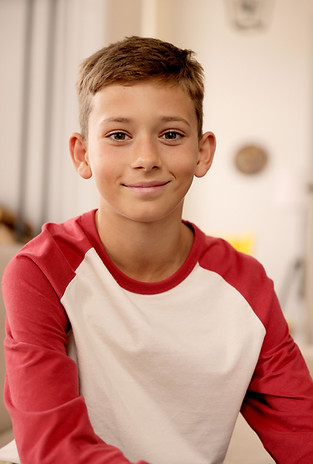 Smiling Young Boy