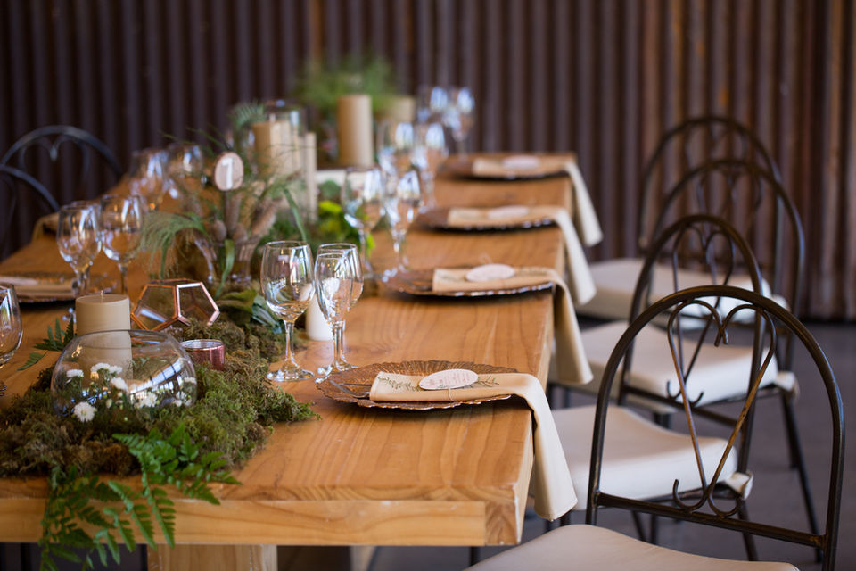 Decorated Wedding Table