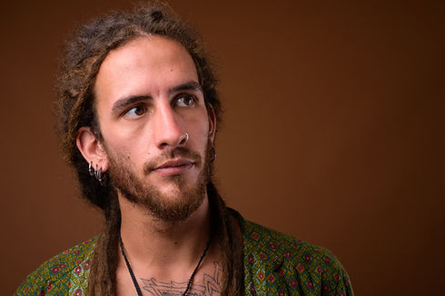 Artist with Tattoo