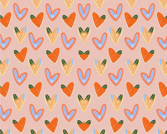Heart Pattern Illustration