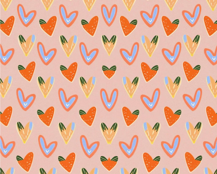 Heart Pattern Illustration