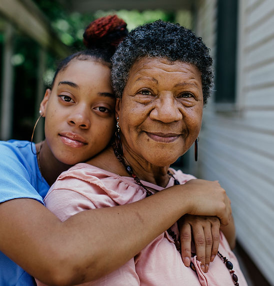 Mother Daughter Portrait