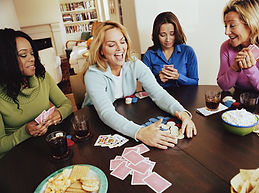 People playing cards