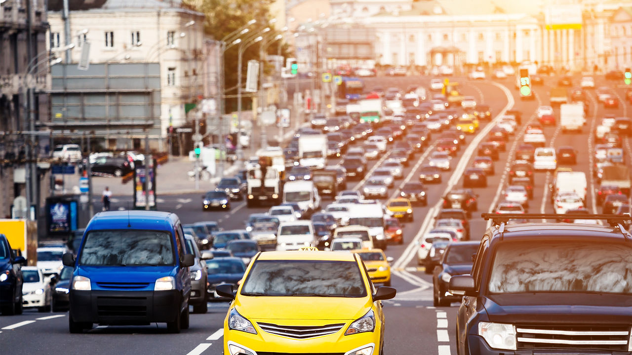 City traffic
