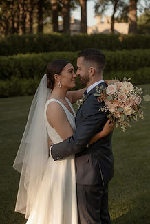 Wedding Couple Outdoors