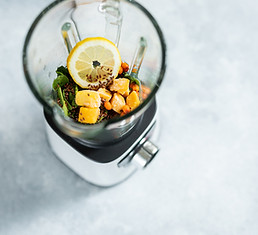 Blender With Ingredients
