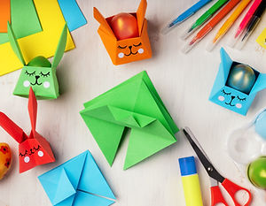 Jouets en origami