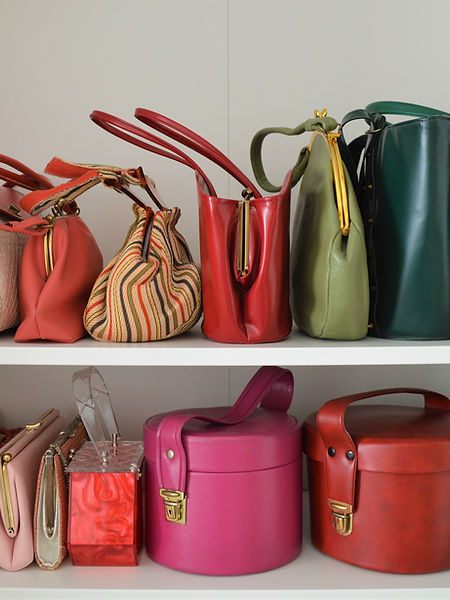 Colección de bolsos coloridos