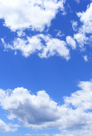 Cloudy Blue Sky