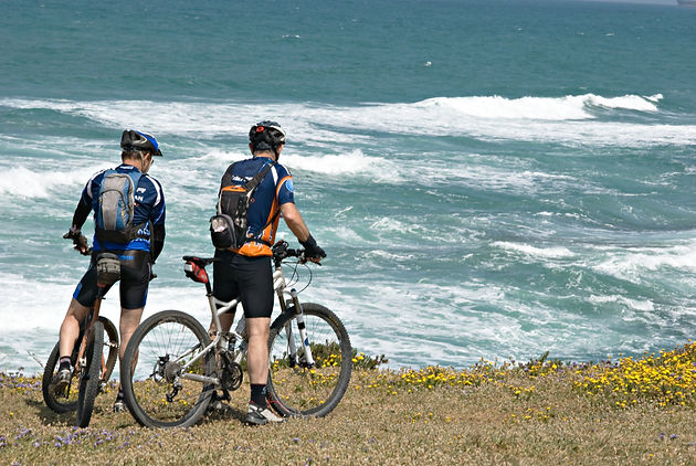 Bicycling by the Sea