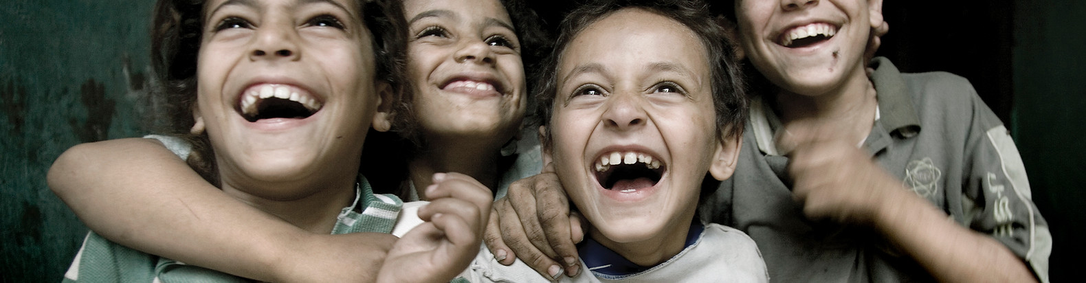 Poor Kids Laughing