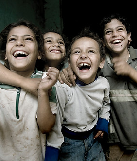 Poor Kids Laughing