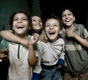 Poor Kids Laughing