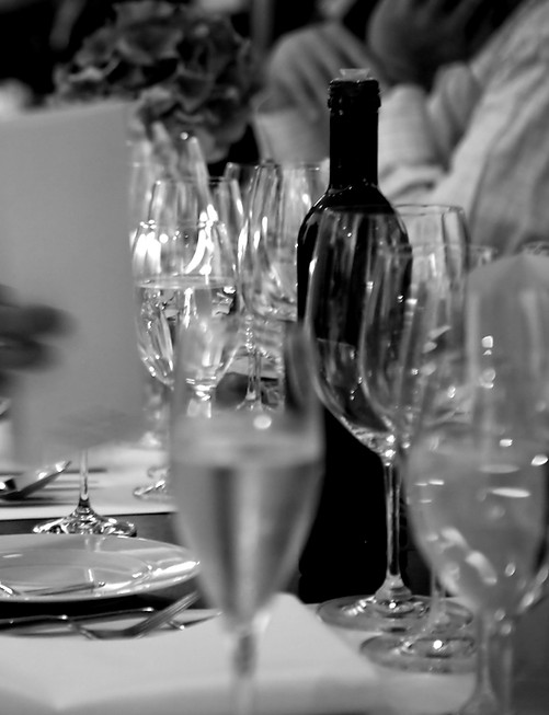 Elegante eettafel