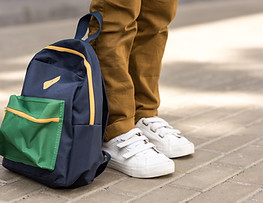 Child With Backpack