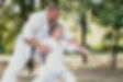Martial Arts Class in Progress
