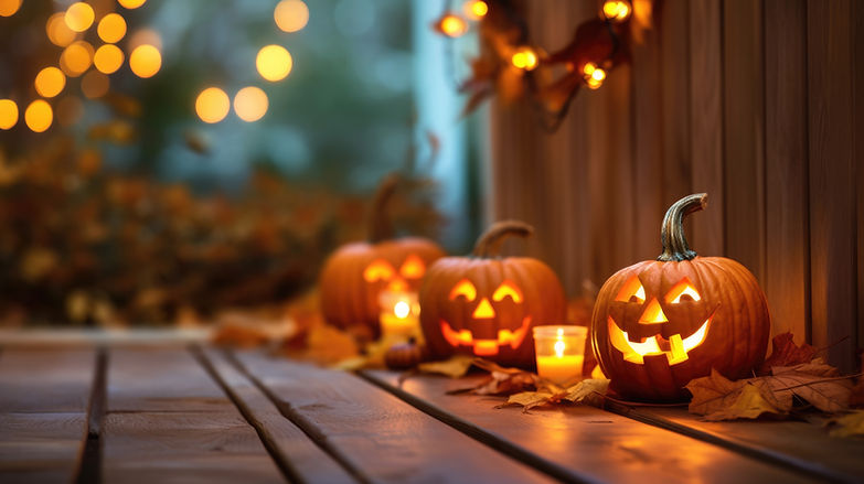 ハロウィーンのジャック・オー・ランタン