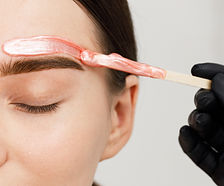 Eyebrow Waxing Process