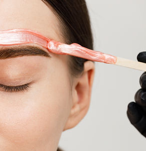 Eyebrow Waxing Process
