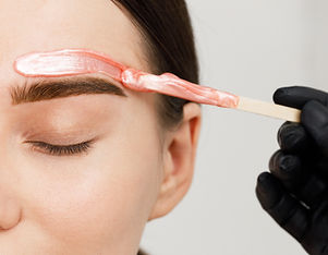 Eyebrow Waxing Process