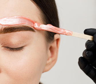 Eyebrow Waxing Process