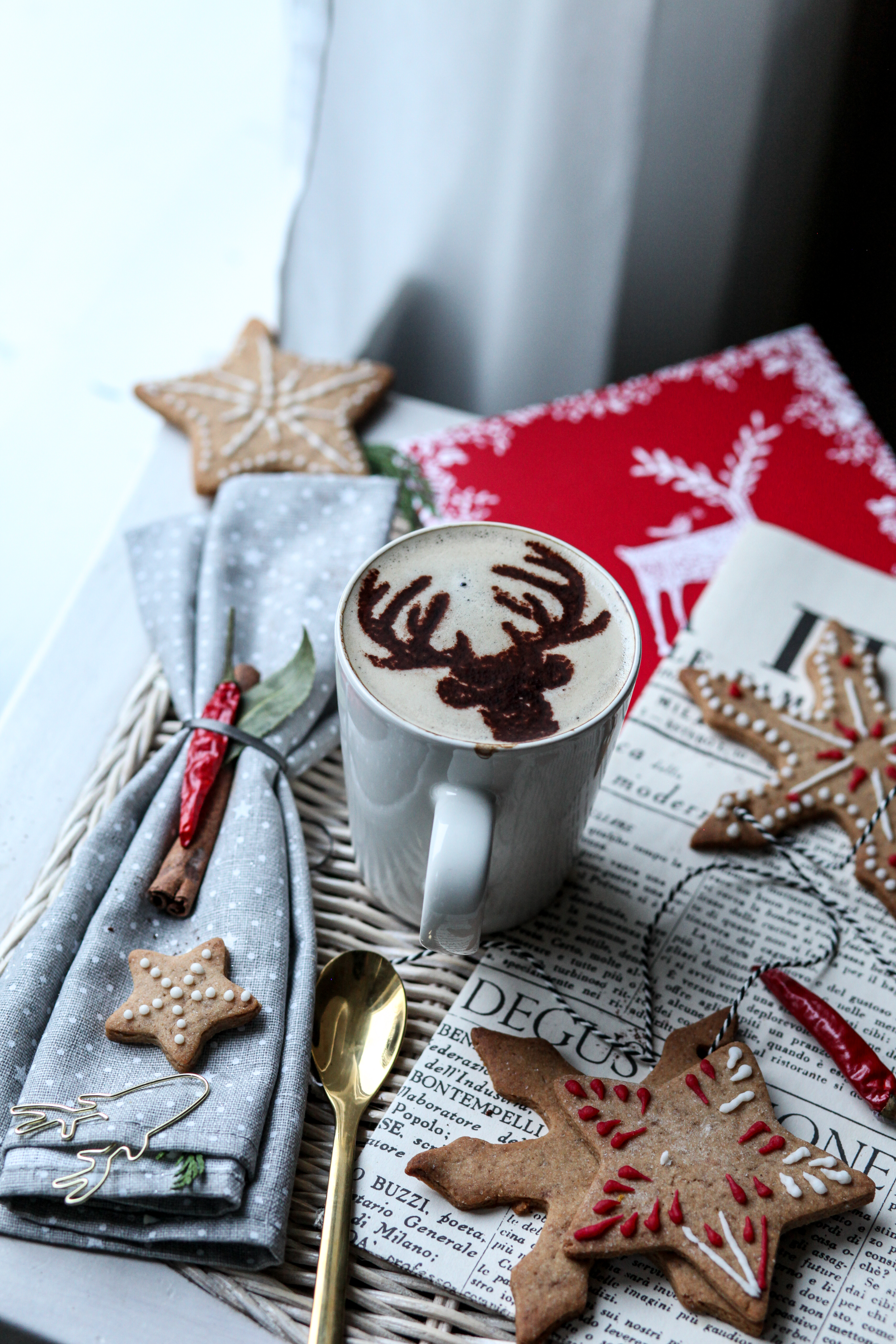 Vegan Gingerbread Latte