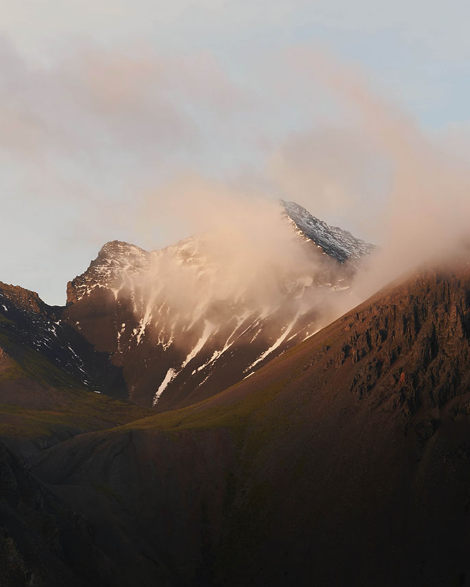 Misty Mountain Peaks