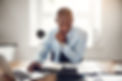 Working Alone at Desk