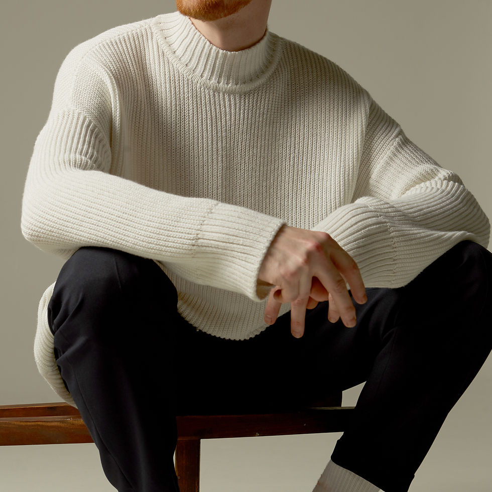 White Sweater Portrait
