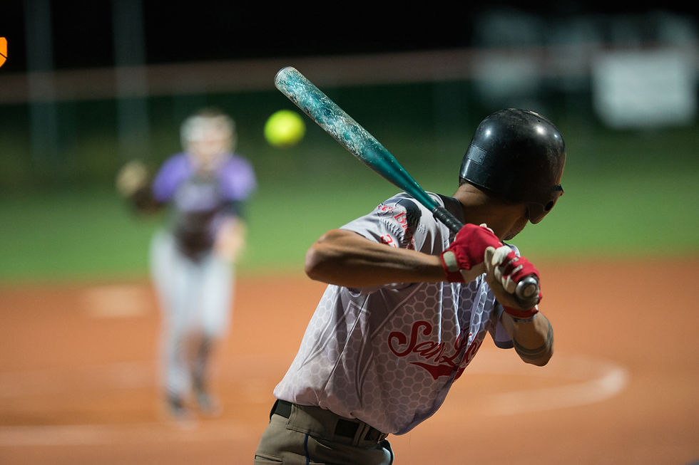 Baseball Action Shot