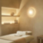 Sala de tratamientos del spa