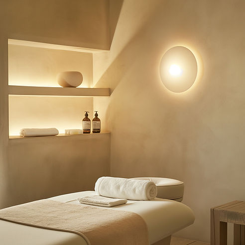Spa treatment room